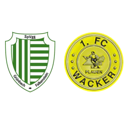 (1M) Grünbach-Falkenstein <span class="nowrap bold mx-1">4 : 1</span> 1.FC Wacker Plauen