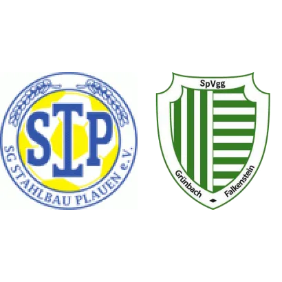 (C) SG Stahlbau Plauen <span class="nowrap bold mx-1">2 : 1</span> Grünbach-Falkenstein