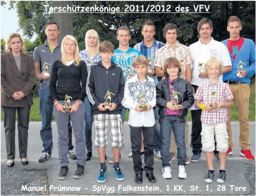 Beste Torjäger des VFV geehrt