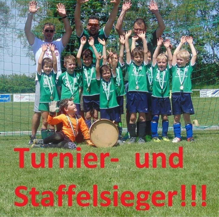 "So sehen Turnier- und Staffelsieger aus" - Perfekt !